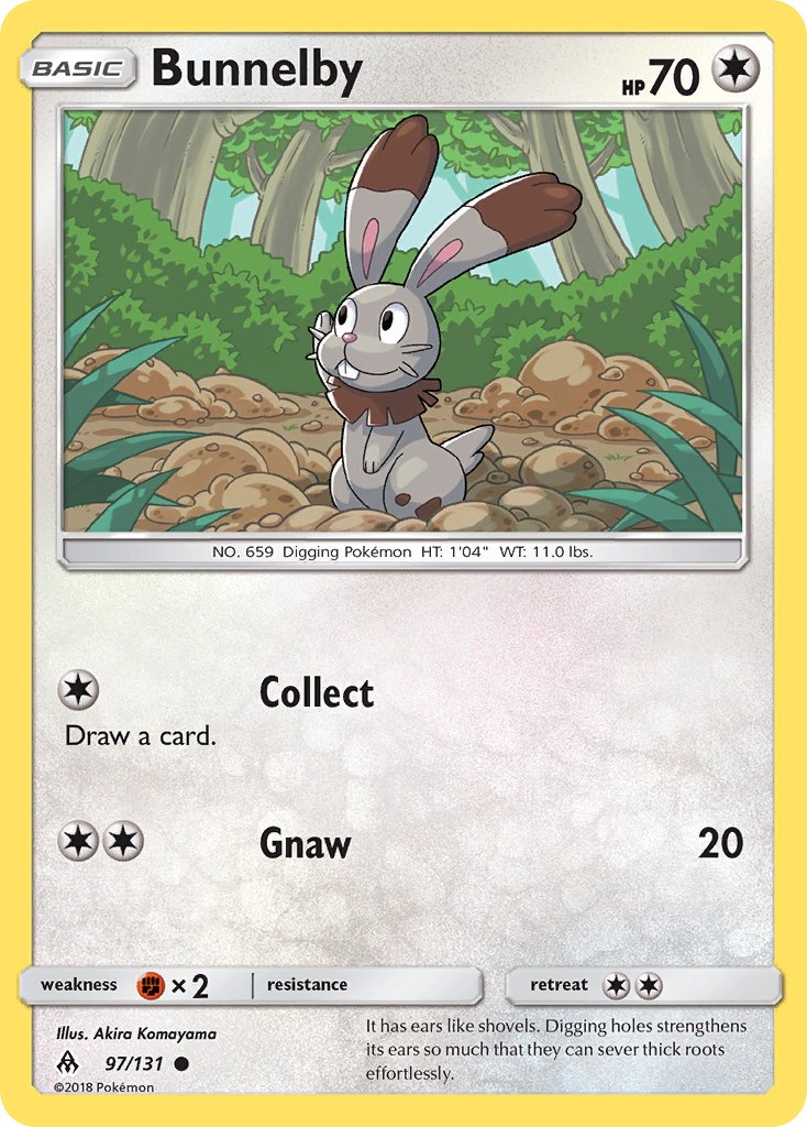 Bunnelby [Reverse Holo]
